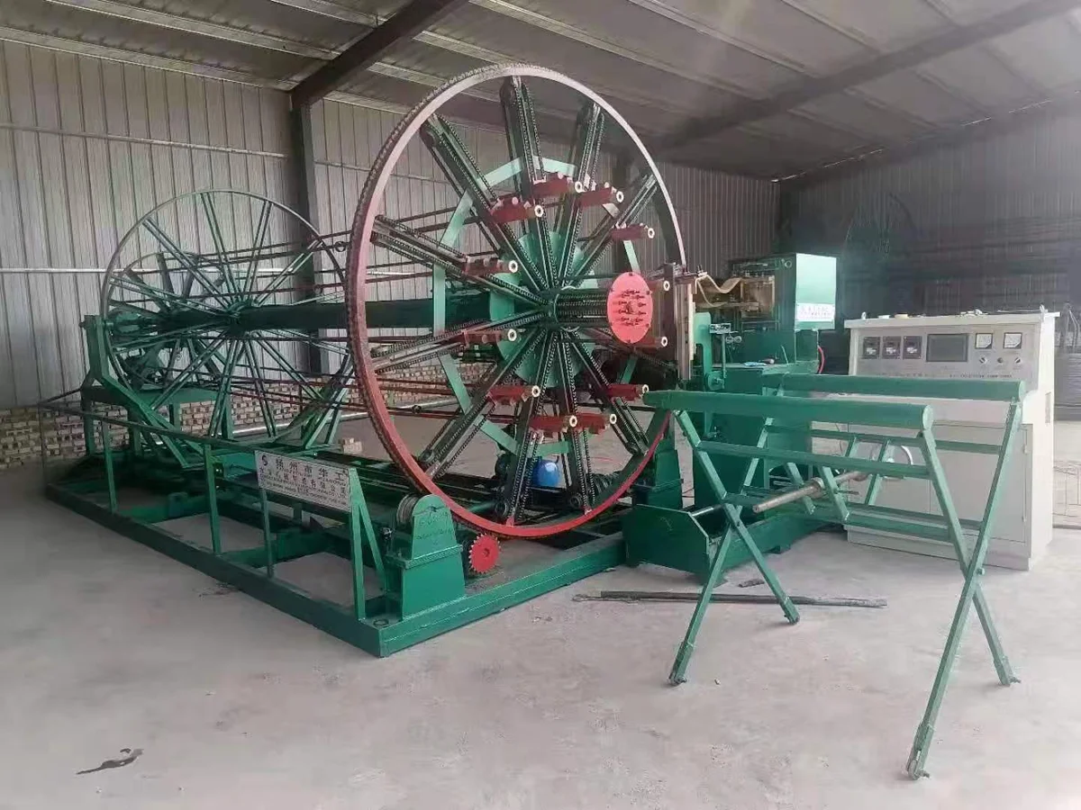 CNC Steel Cage Welder Testing