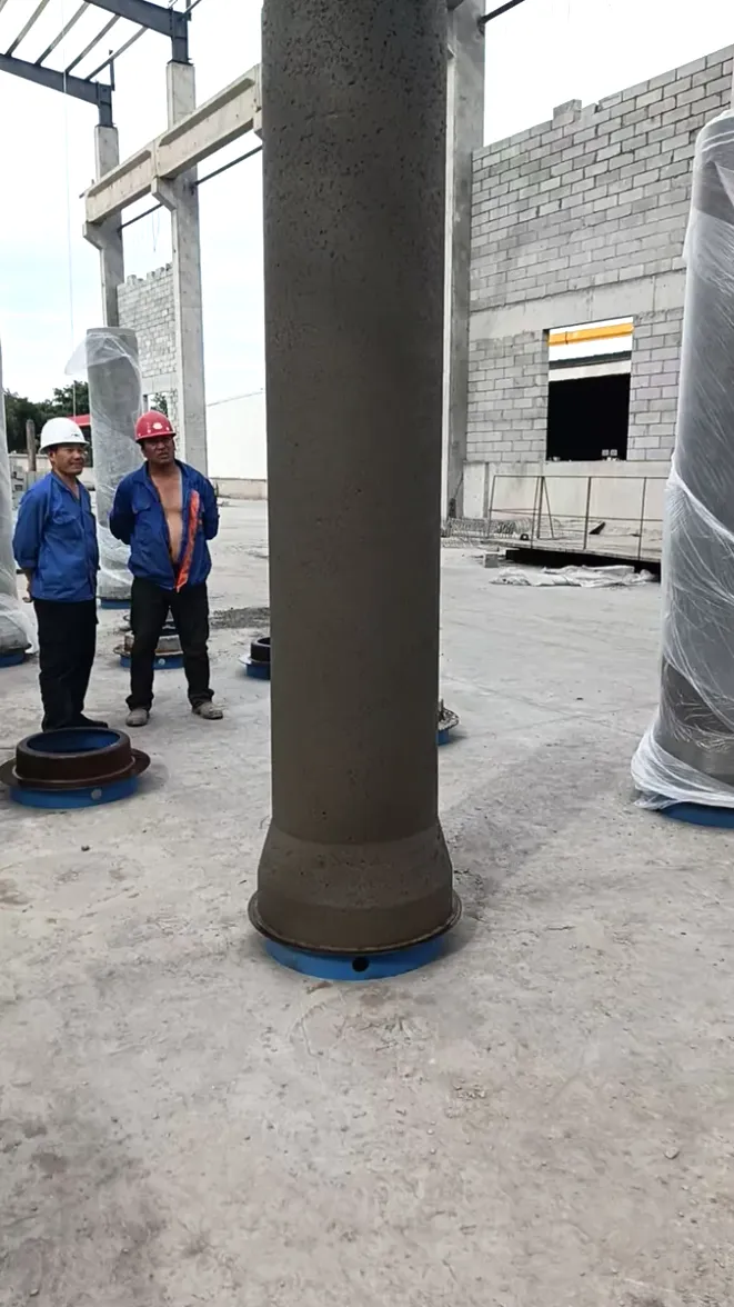 Radial Extrusion Precast Pipe Making Equipment India - Heliyuan Machinery