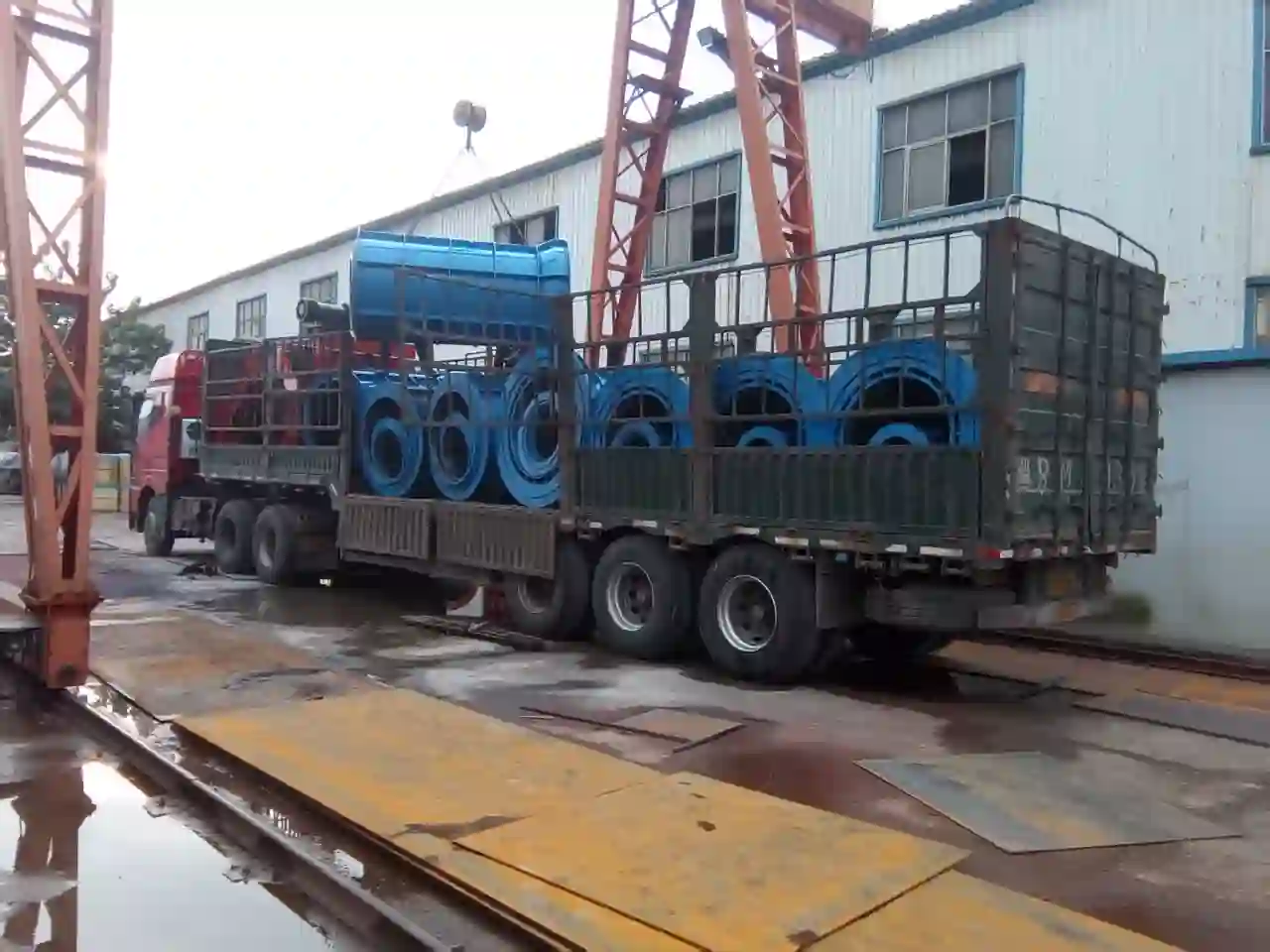 Heliyuan Machinery concrete pipe equipment export shipping dispatch #23