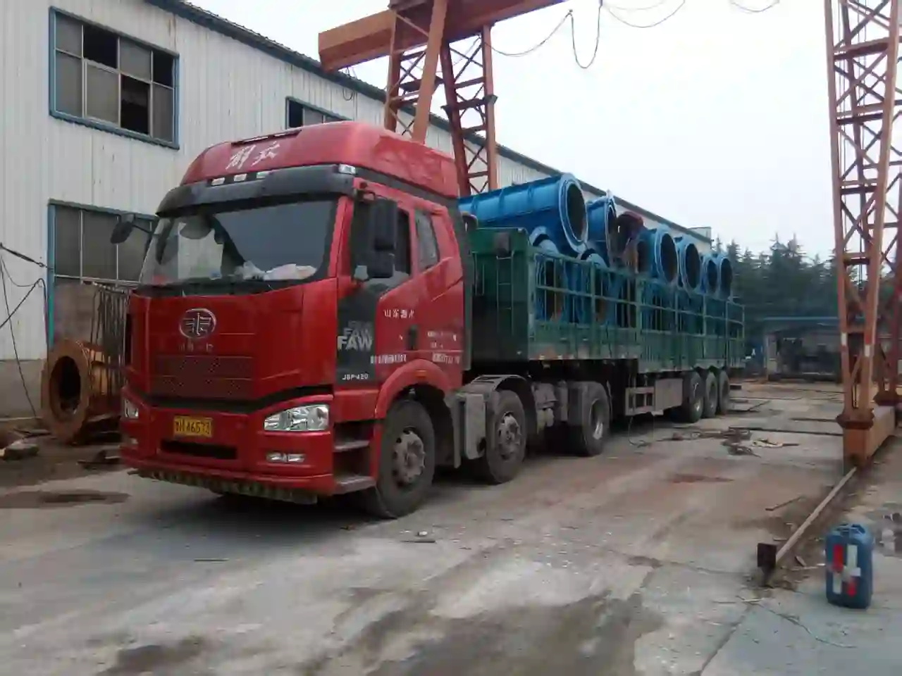 Heliyuan Machinery concrete pipe equipment export shipping dispatch #19