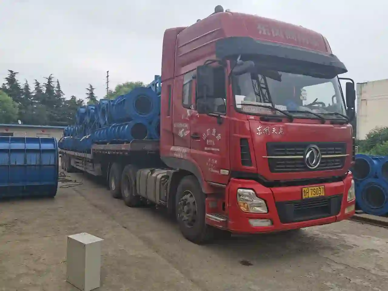 Heliyuan Machinery concrete pipe equipment export shipping dispatch #17